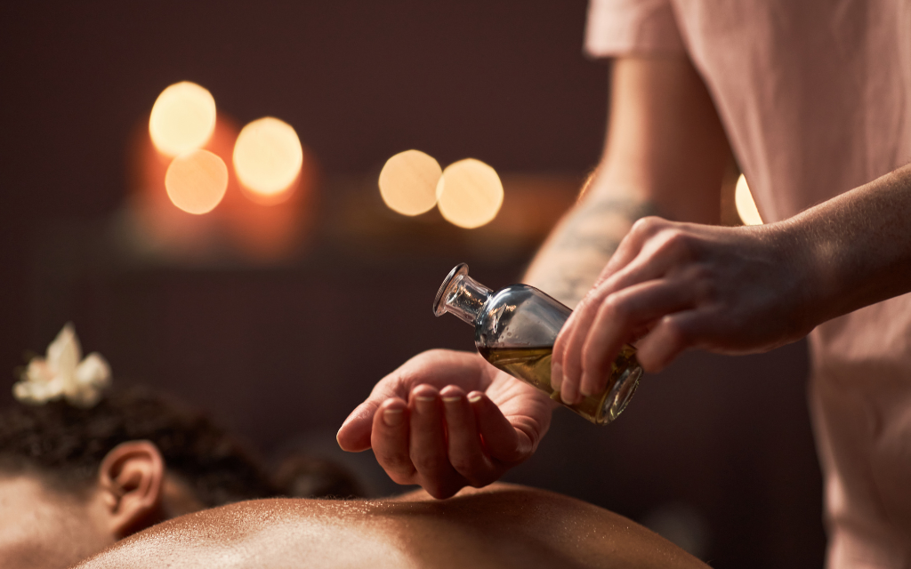 Masaje Relajante con Aceites